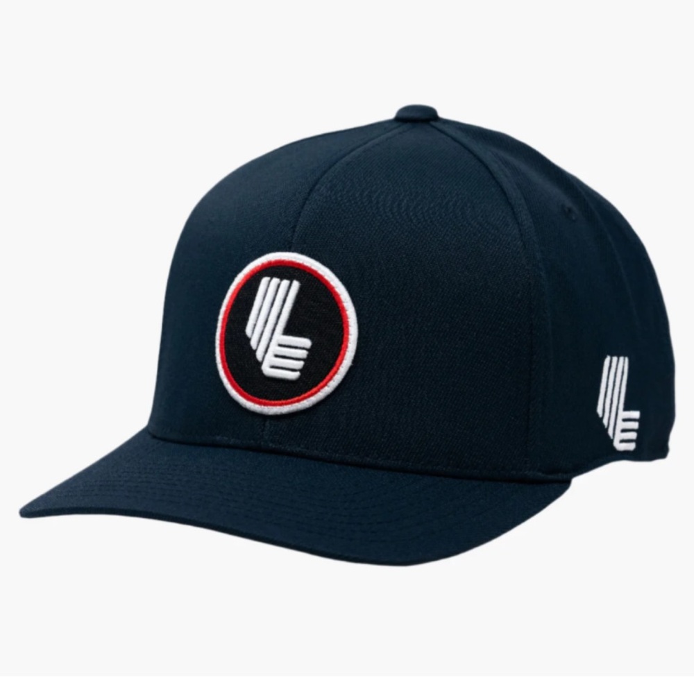 Navy LIV Golf Circle Logo Hat